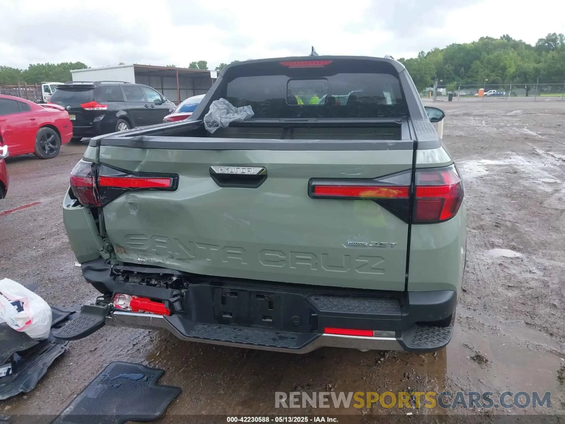 17 fotografías del automóvil dañado 5NTJEDDF1RH110908 HYUNDAI SANTA CRUZ 2024