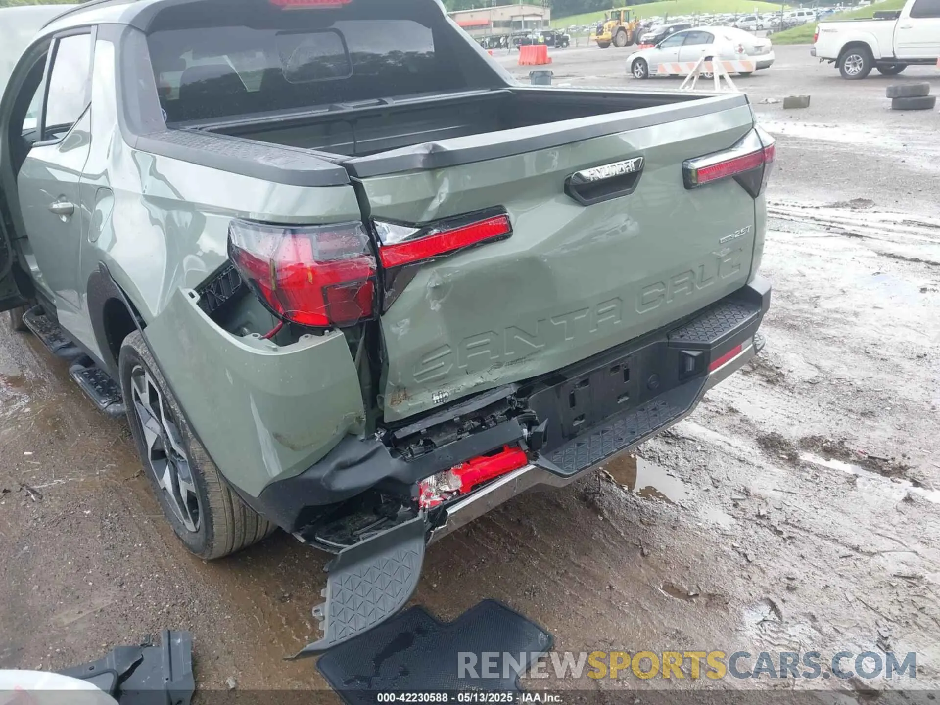 6 fotografías del automóvil dañado 5NTJEDDF1RH110908 HYUNDAI SANTA CRUZ 2024