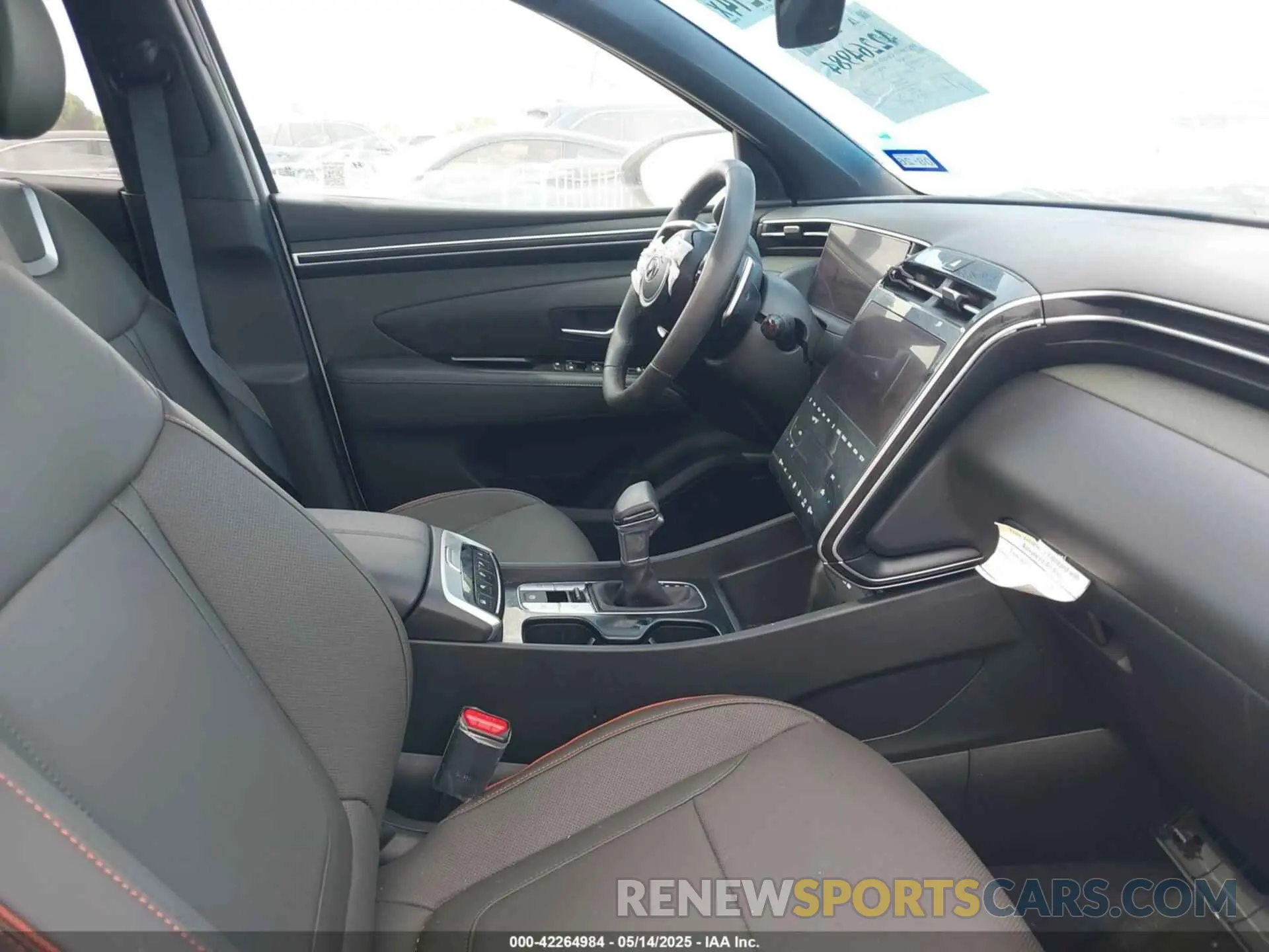 5 fotografías del automóvil dañado 5NTJEDDF5RH124567 HYUNDAI SANTA CRUZ 2024