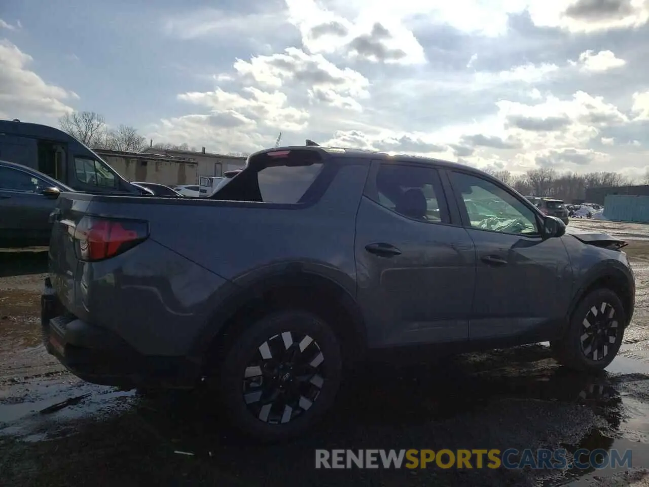 3 fotografías del automóvil dañado 5NTJADDE1SH136997 HYUNDAI SANTA CRUZ 2025