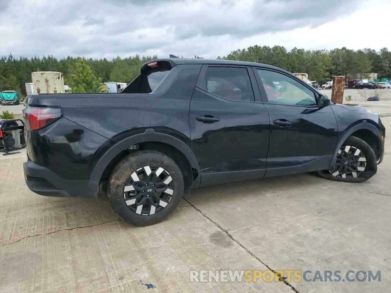 3 fotografías del automóvil dañado 5NTJADDE8SH130159 HYUNDAI SANTA CRUZ 2025