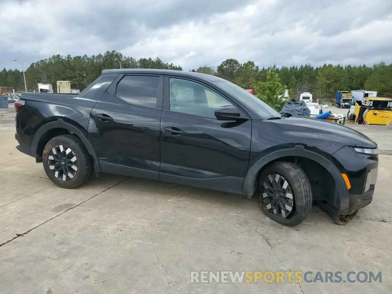 4 fotografías del automóvil dañado 5NTJADDE8SH130159 HYUNDAI SANTA CRUZ 2025