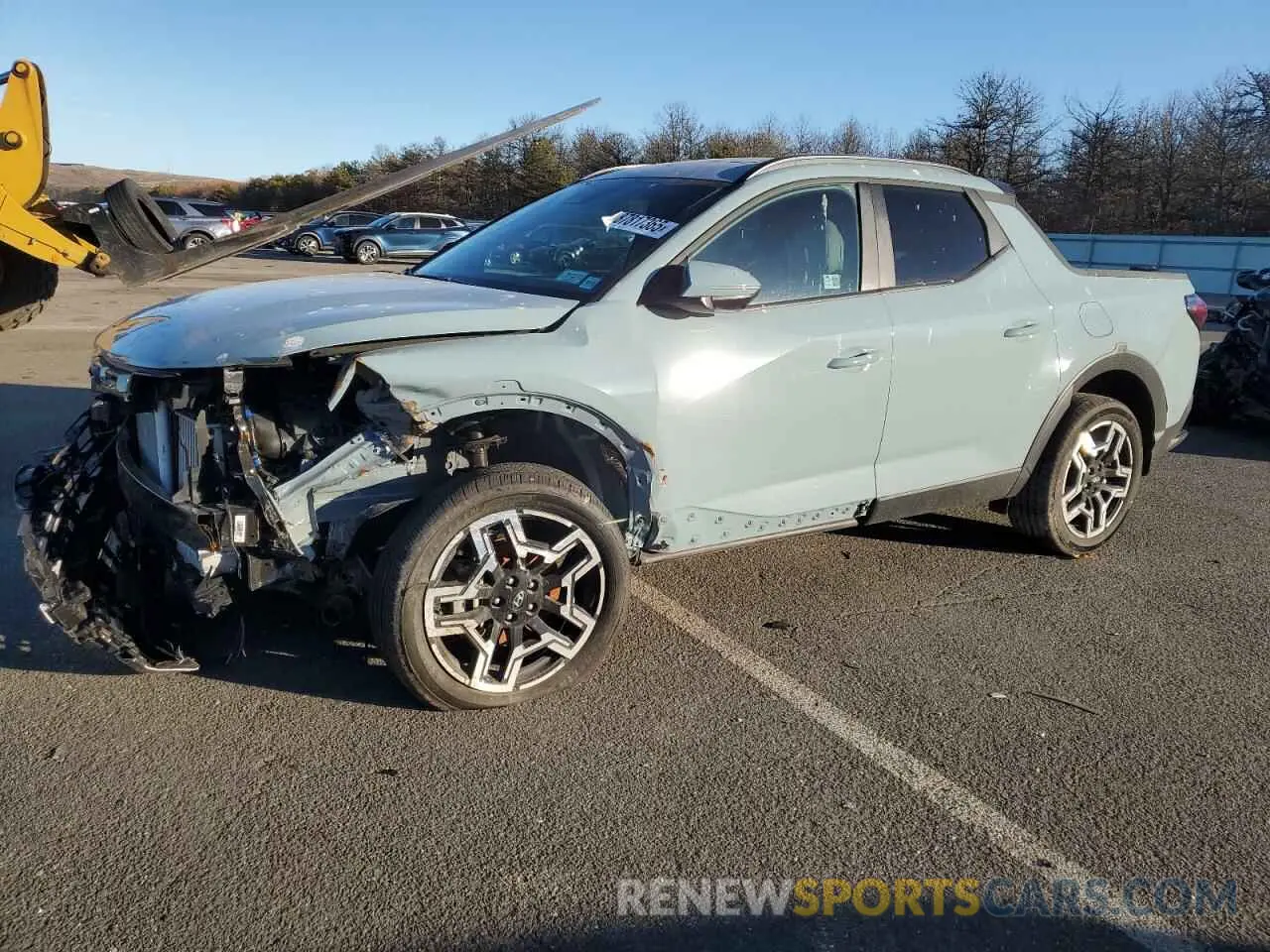 1 fotografías del automóvil dañado 5NTJEDDF5SH130701 HYUNDAI SANTA CRUZ 2025