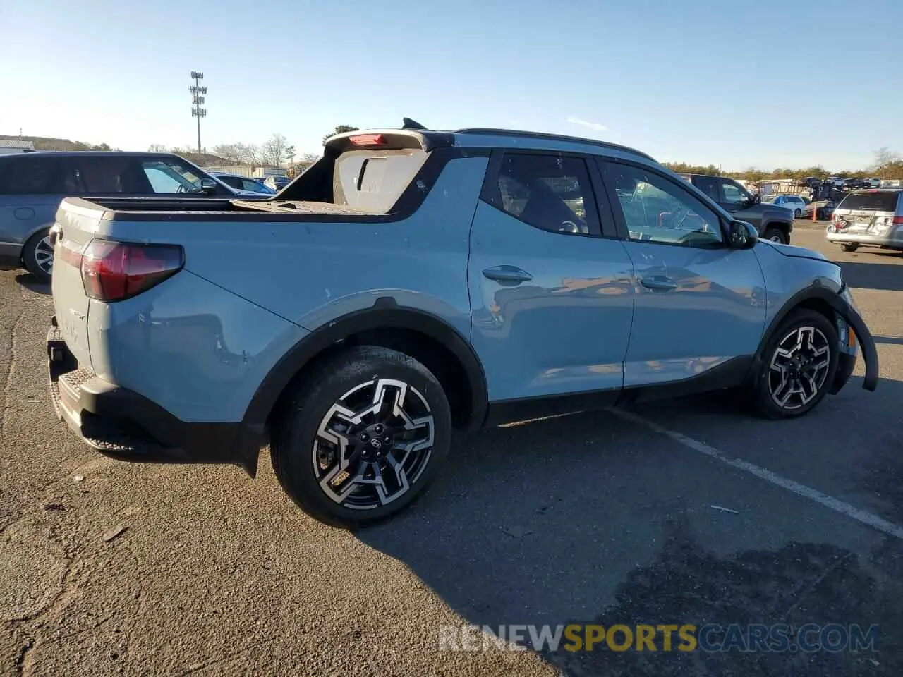 3 fotografías del automóvil dañado 5NTJEDDF5SH130701 HYUNDAI SANTA CRUZ 2025