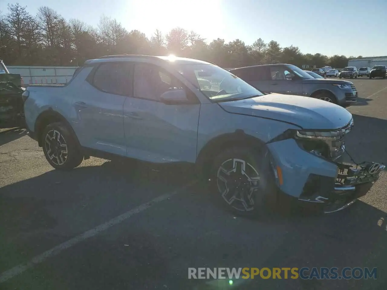 4 fotografías del automóvil dañado 5NTJEDDF5SH130701 HYUNDAI SANTA CRUZ 2025