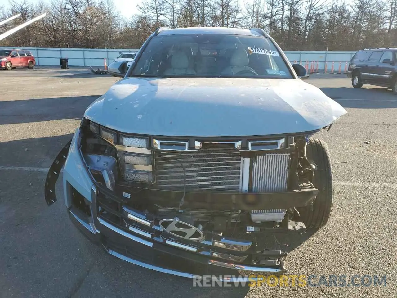 5 fotografías del automóvil dañado 5NTJEDDF5SH130701 HYUNDAI SANTA CRUZ 2025