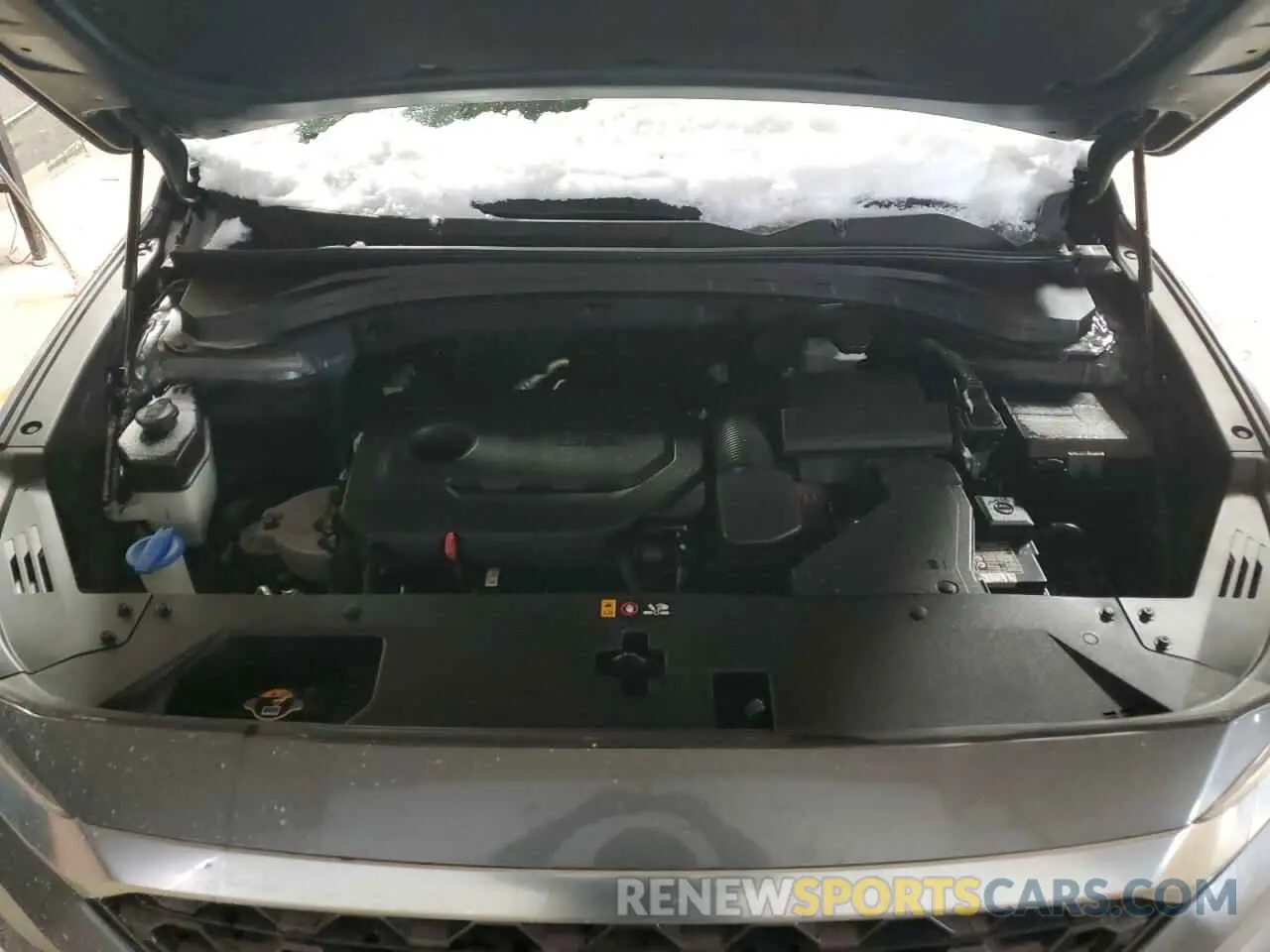 14 fotografías del automóvil dañado 5NMS23AD0KH079064 HYUNDAI SANTA FE 2019
