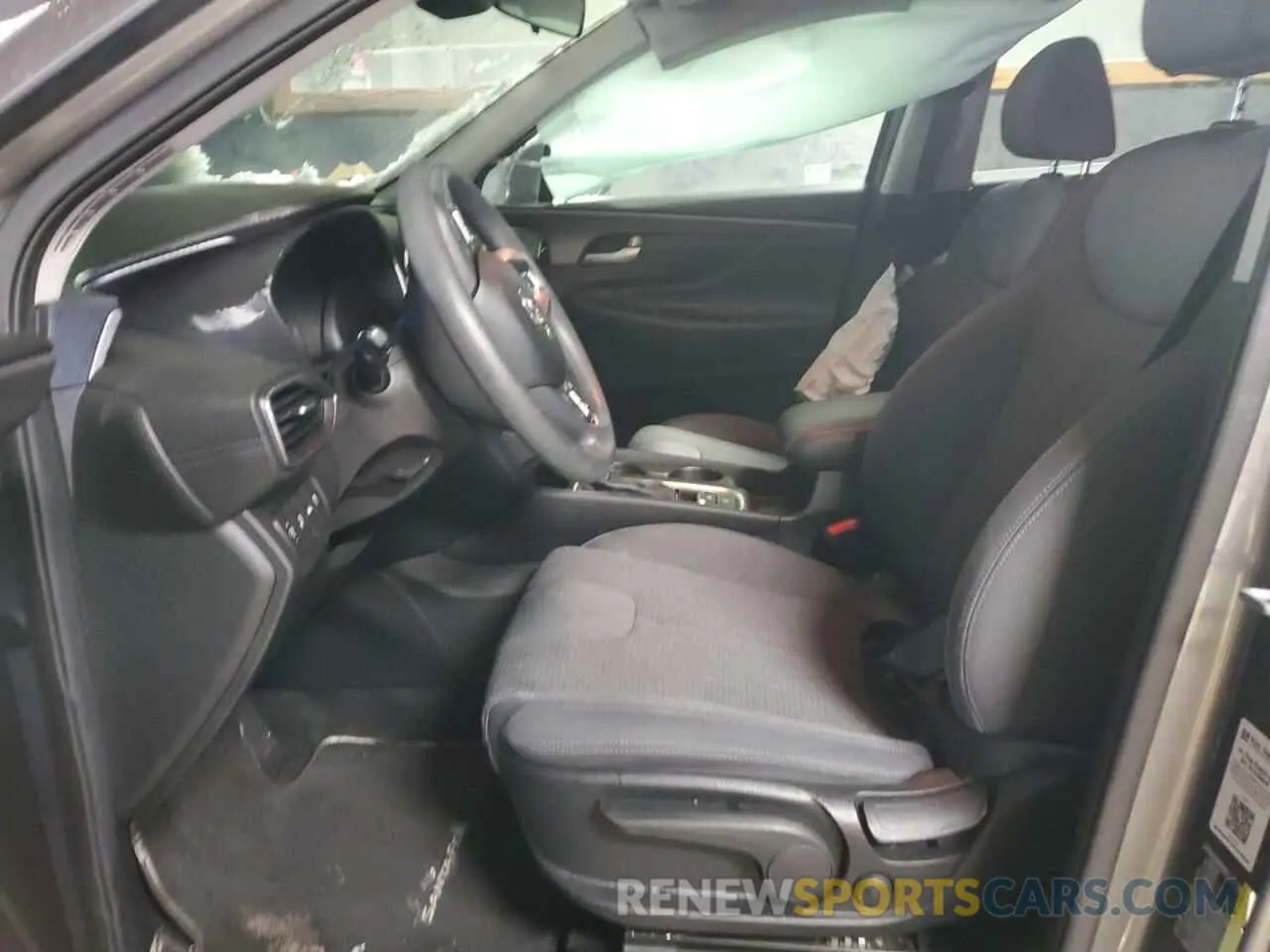 7 fotografías del automóvil dañado 5NMS23AD0KH079064 HYUNDAI SANTA FE 2019