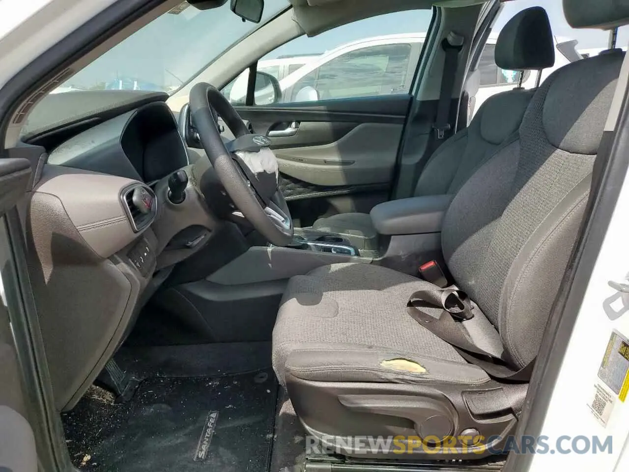 7 fotografías del automóvil dañado 5NMS23AD0KH106263 HYUNDAI SANTA FE 2019