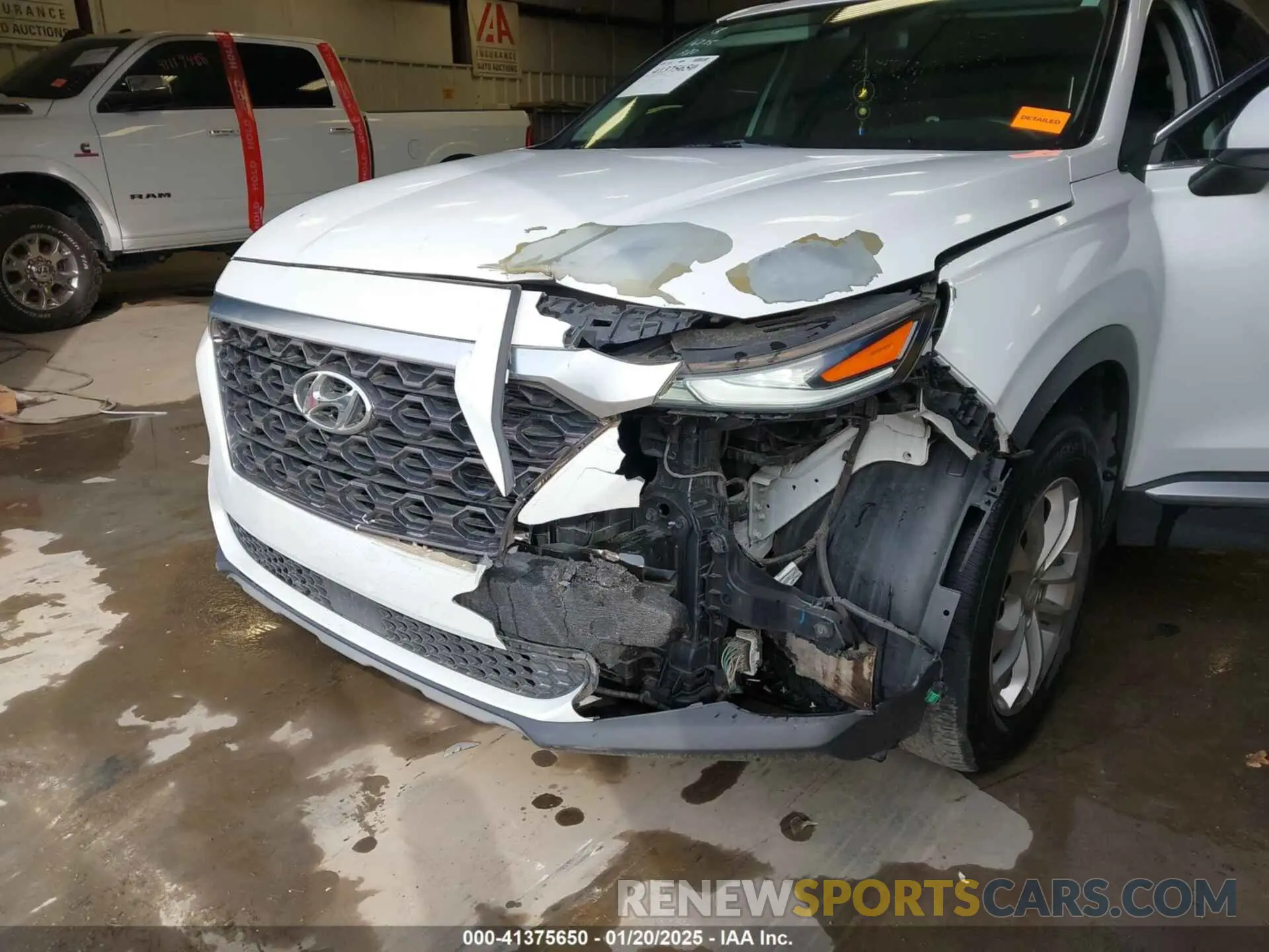 6 fotografías del automóvil dañado 5NMS23AD1KH063472 HYUNDAI SANTA FE 2019