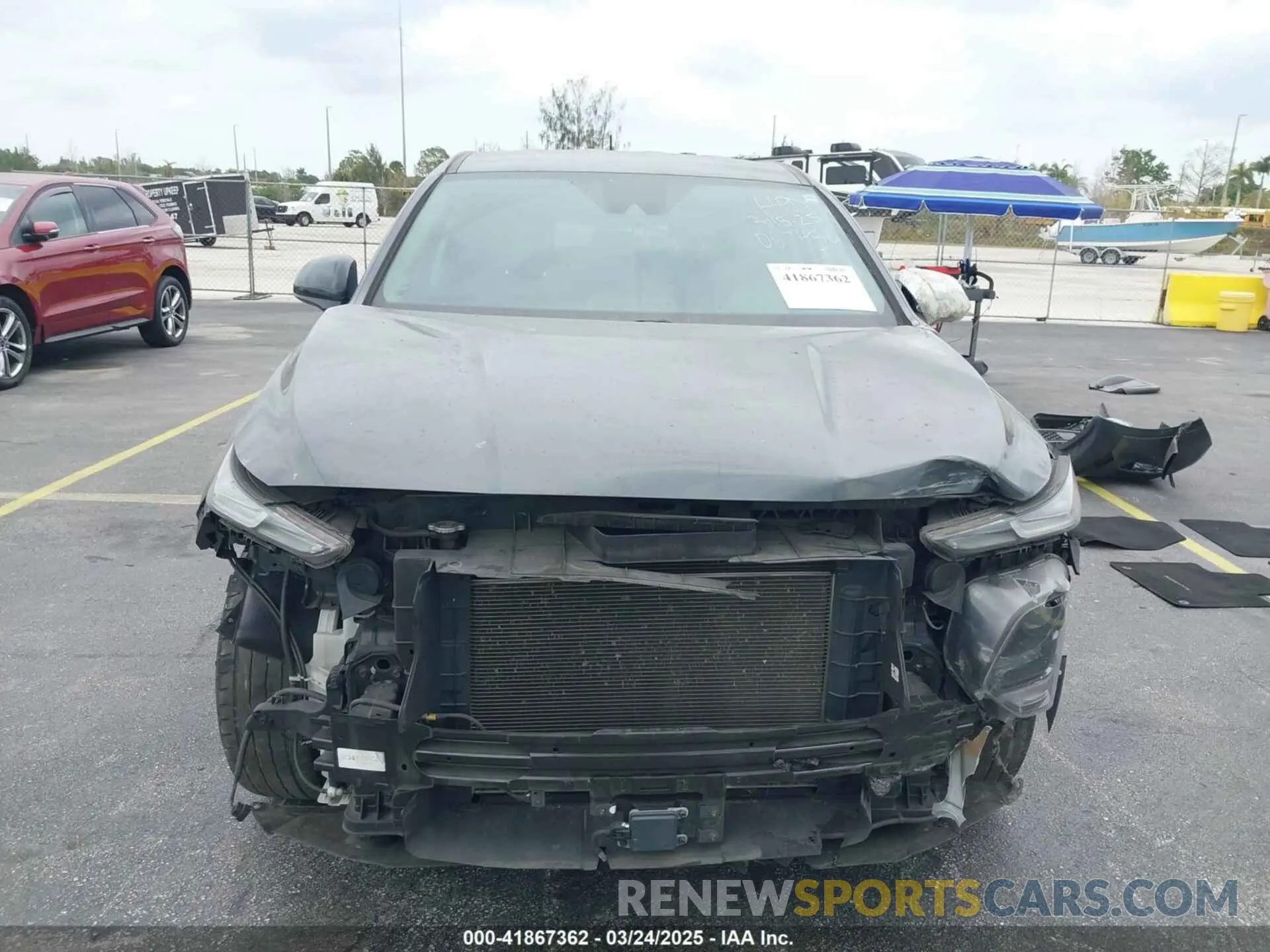 13 fotografías del automóvil dañado 5NMS23AD1KH067456 HYUNDAI SANTA FE 2019