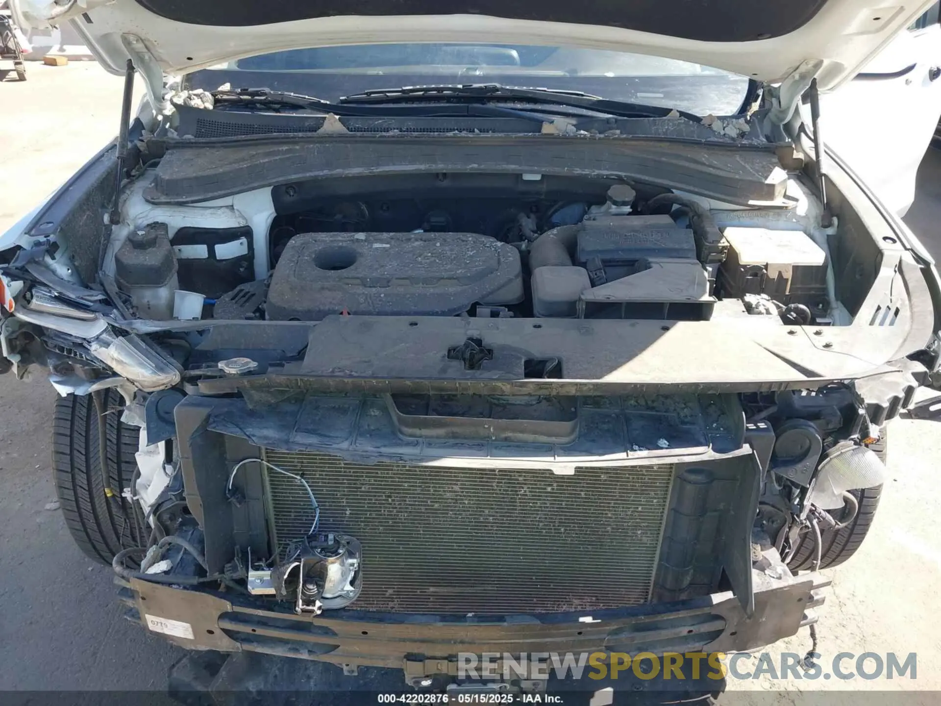 10 fotografías del automóvil dañado 5NMS23AD2KH010649 HYUNDAI SANTA FE 2019