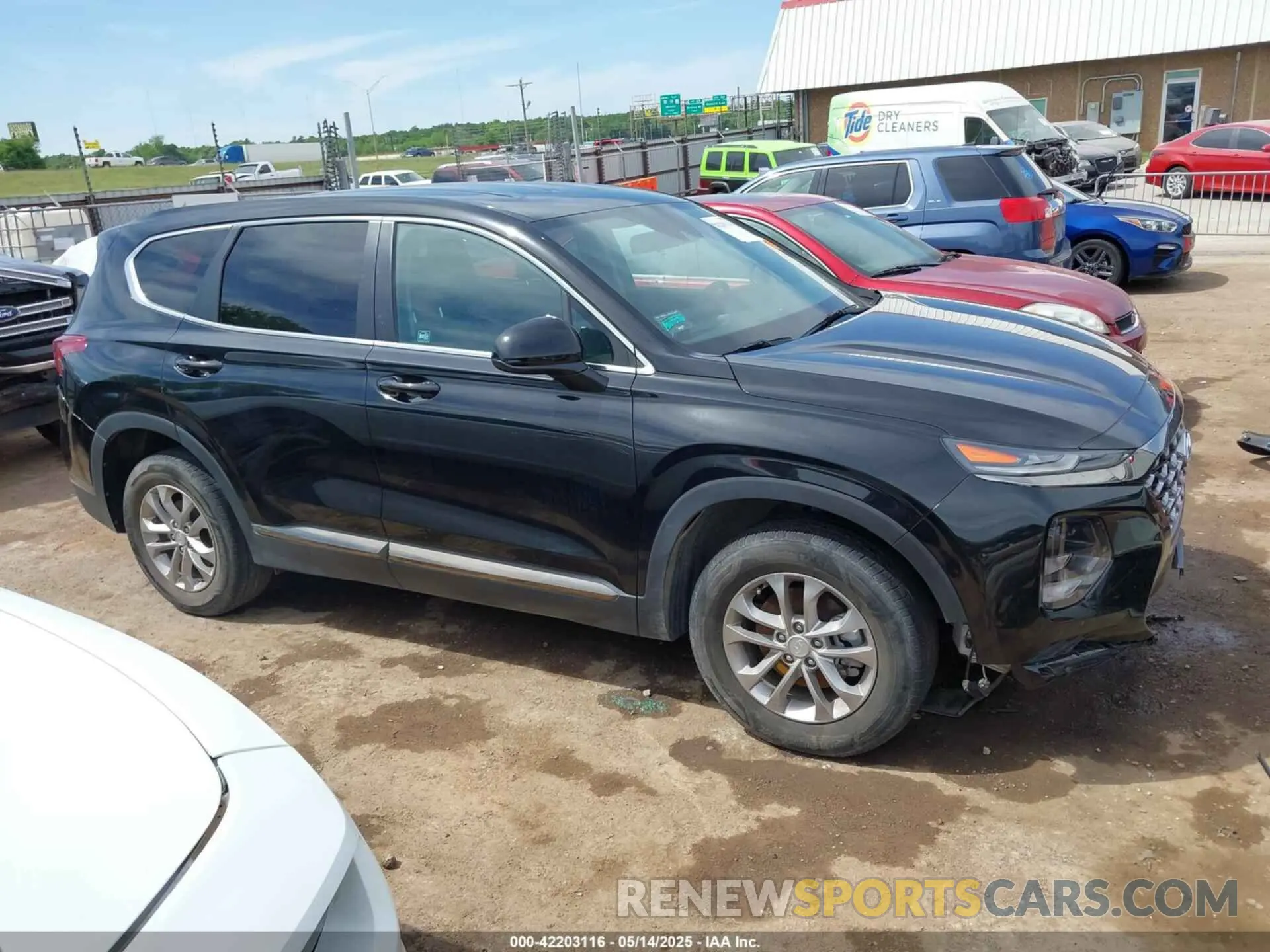 13 fotografías del automóvil dañado 5NMS23AD3KH016699 HYUNDAI SANTA FE 2019