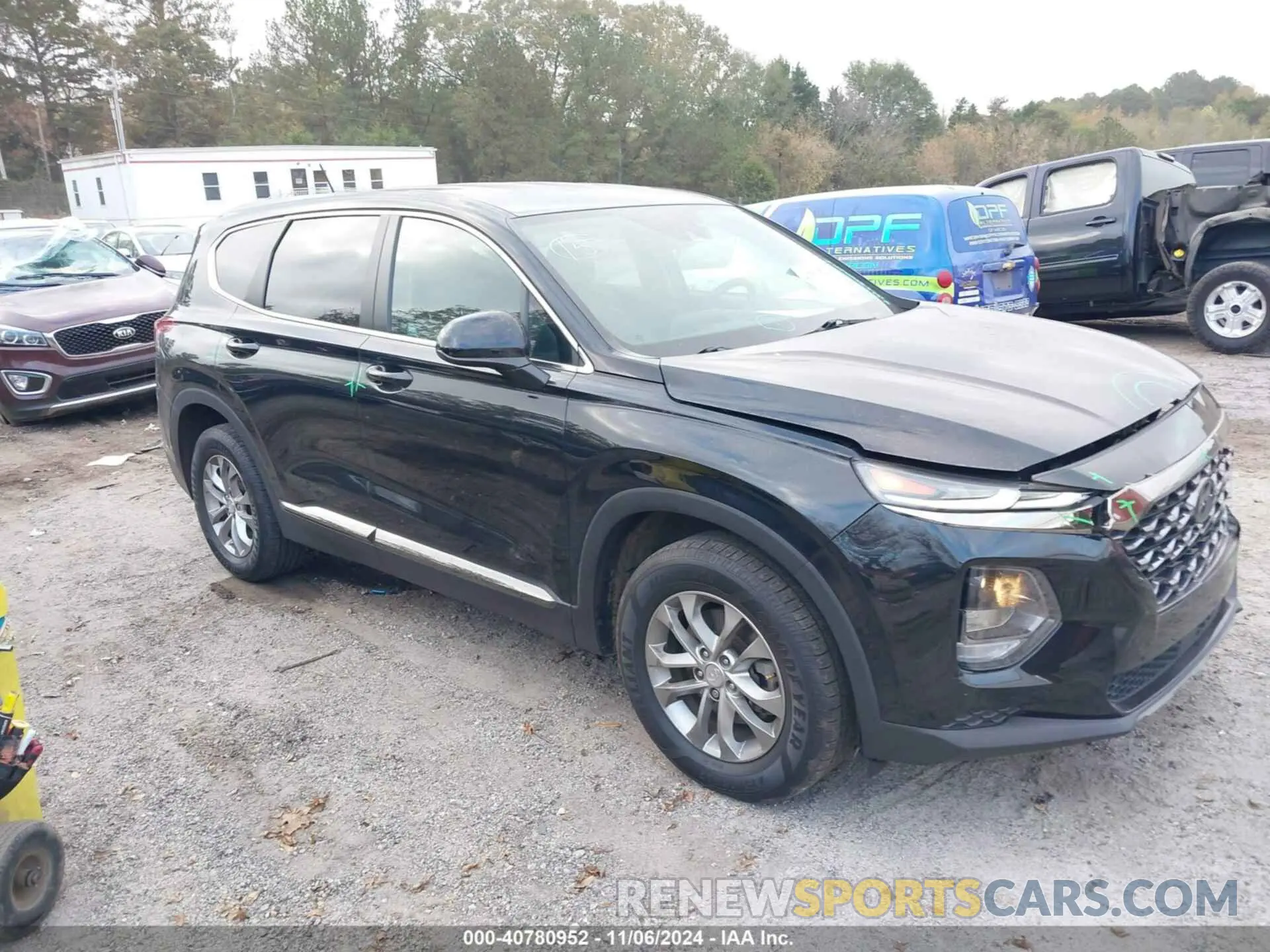 1 fotografías del automóvil dañado 5NMS23AD3KH064655 HYUNDAI SANTA FE 2019