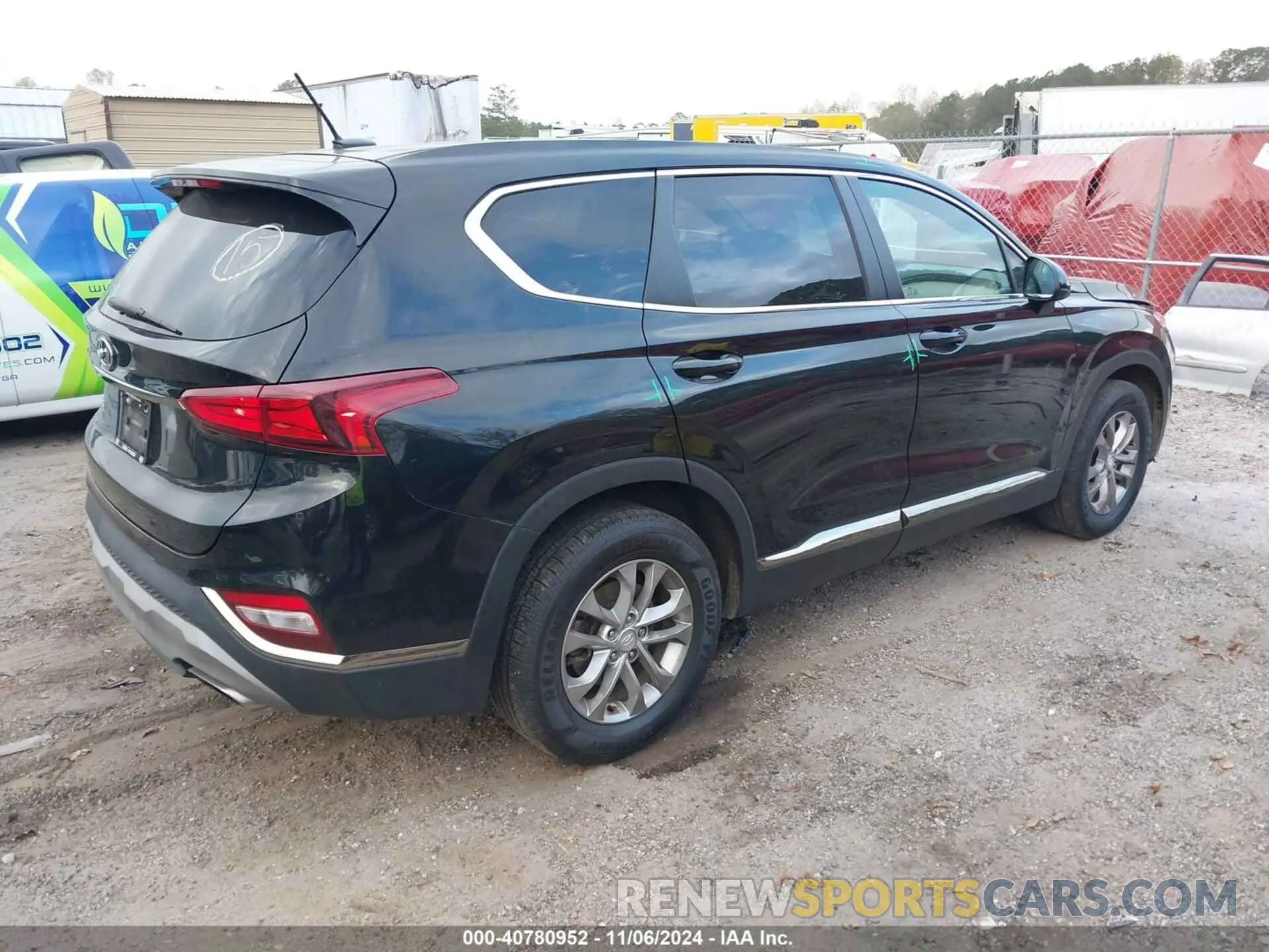 4 fotografías del automóvil dañado 5NMS23AD3KH064655 HYUNDAI SANTA FE 2019