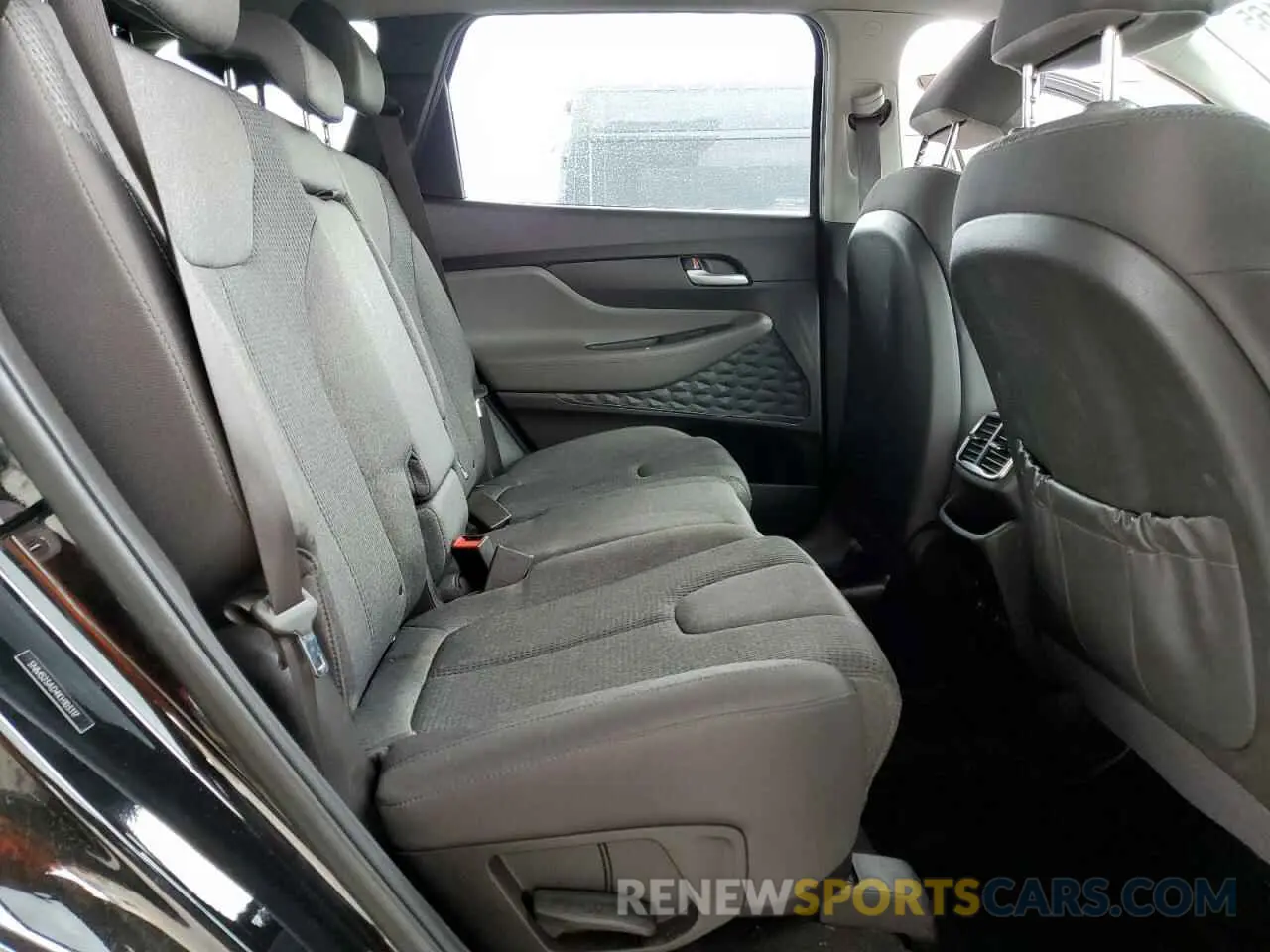 10 fotografías del automóvil dañado 5NMS23AD4KH103317 HYUNDAI SANTA FE 2019