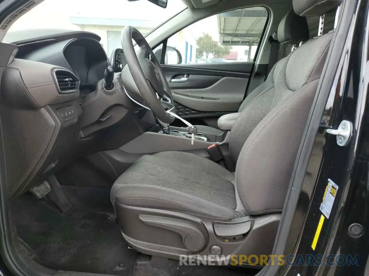 7 fotografías del automóvil dañado 5NMS23AD4KH103317 HYUNDAI SANTA FE 2019