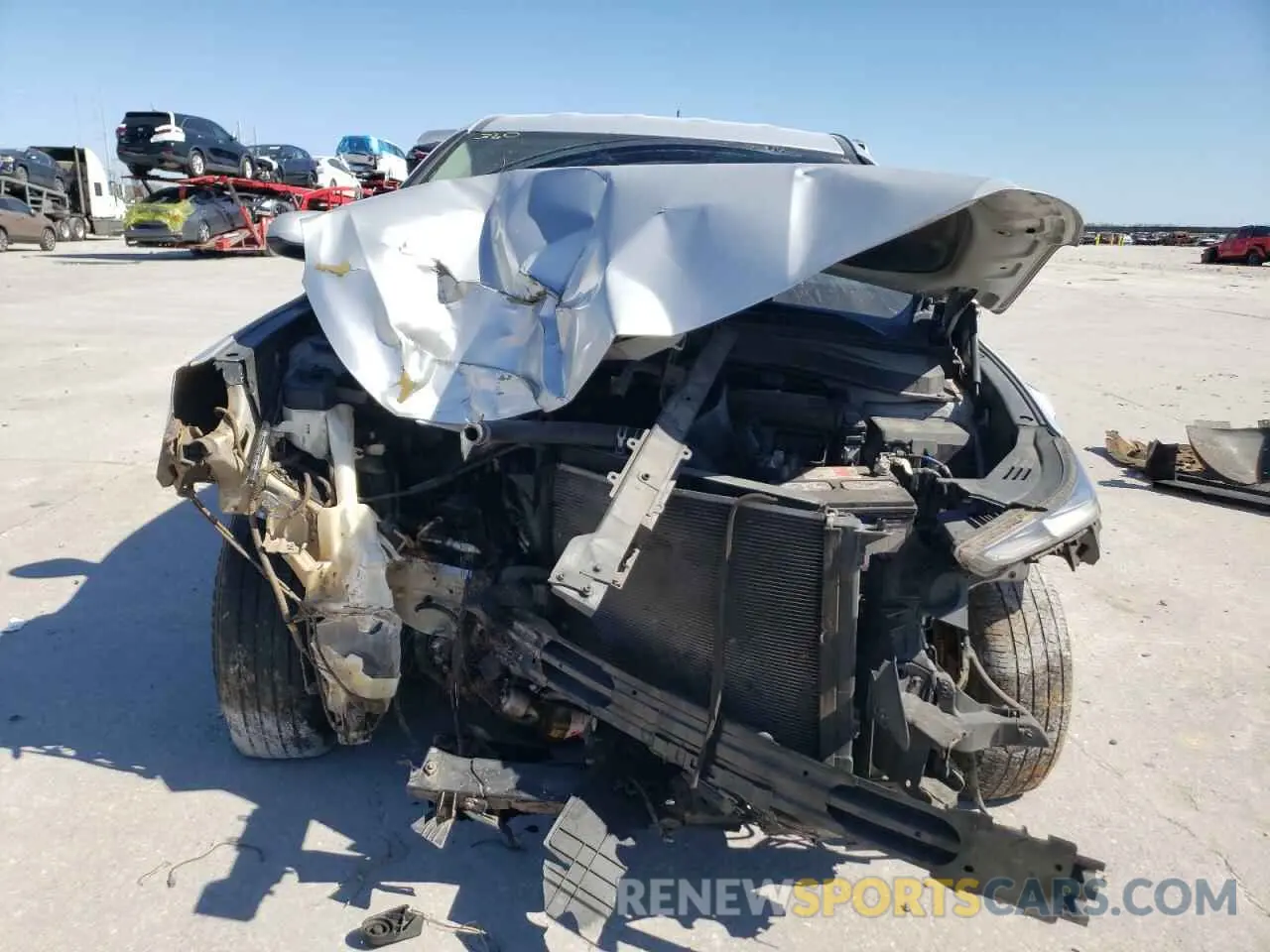 5 fotografías del automóvil dañado 5NMS23AD4KH106203 HYUNDAI SANTA FE 2019