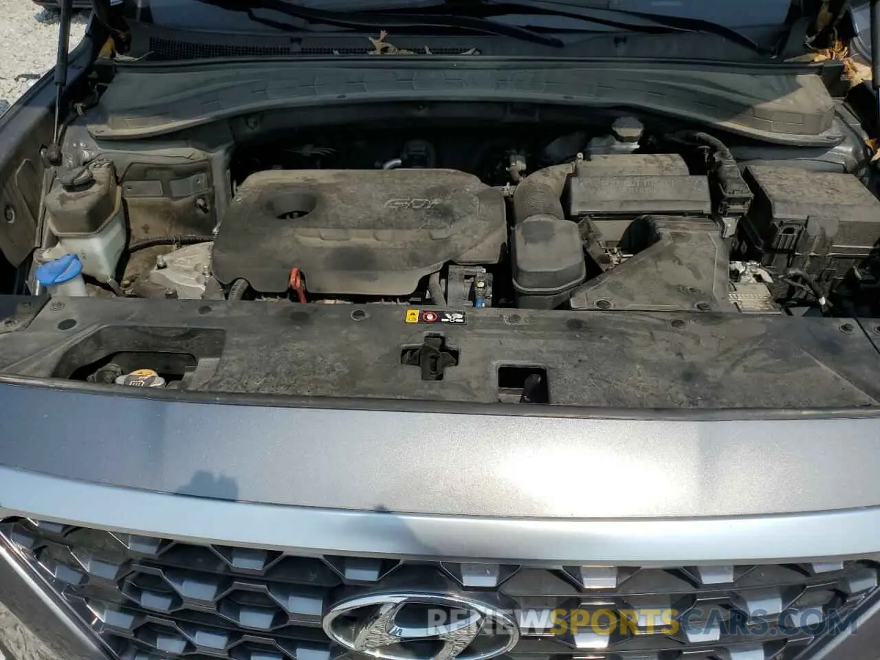 11 fotografías del automóvil dañado 5NMS23AD5KH104668 HYUNDAI SANTA FE 2019
