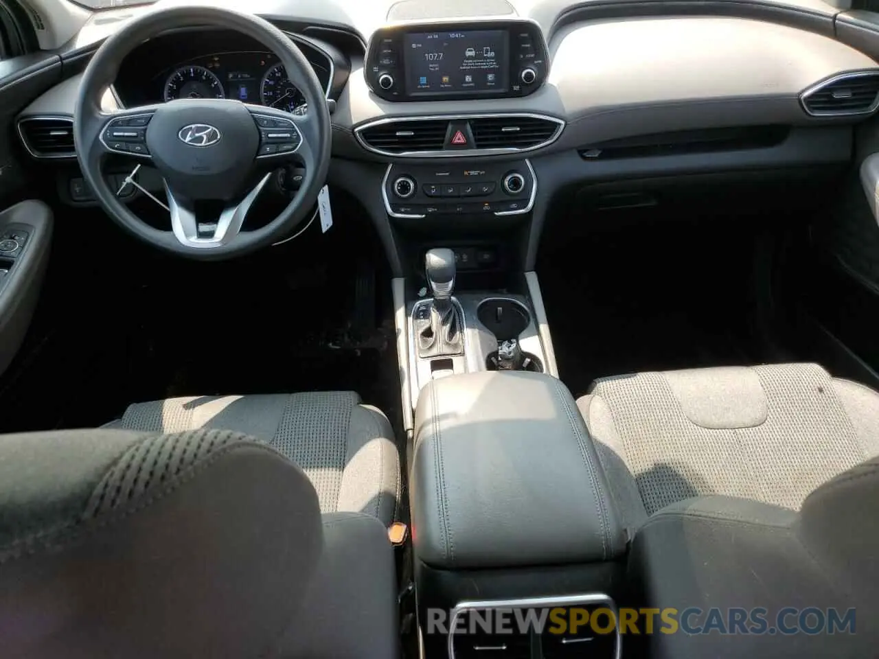 8 fotografías del automóvil dañado 5NMS23AD5KH104668 HYUNDAI SANTA FE 2019
