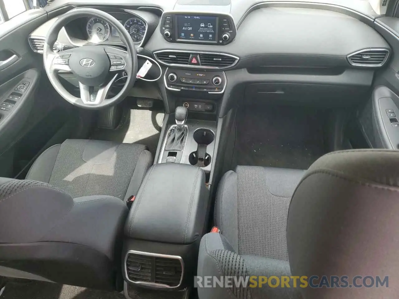 8 fotografías del automóvil dañado 5NMS23AD5KH128369 HYUNDAI SANTA FE 2019