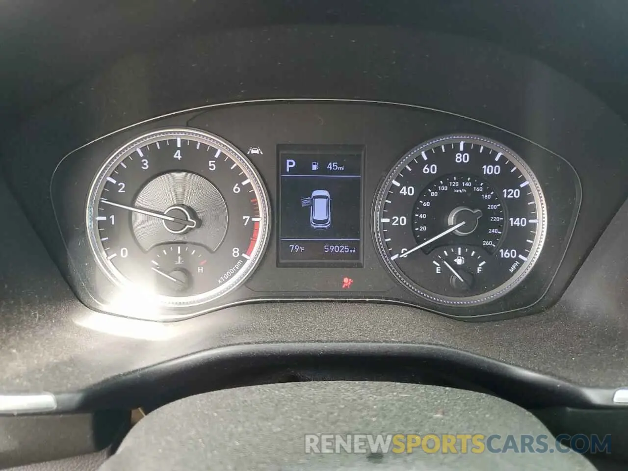 9 fotografías del automóvil dañado 5NMS23AD5KH128369 HYUNDAI SANTA FE 2019