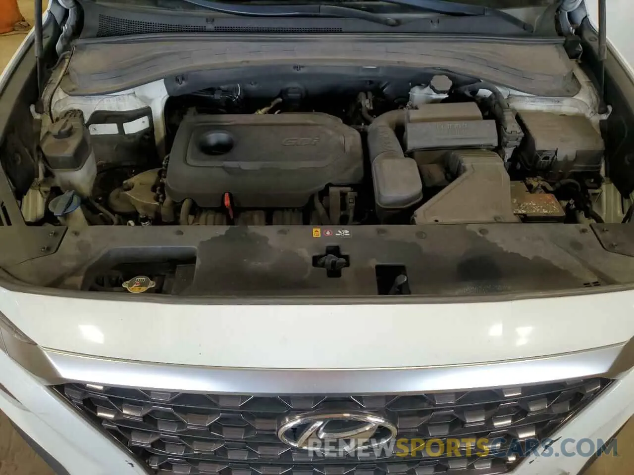 12 fotografías del automóvil dañado 5NMS23AD6KH009486 HYUNDAI SANTA FE 2019