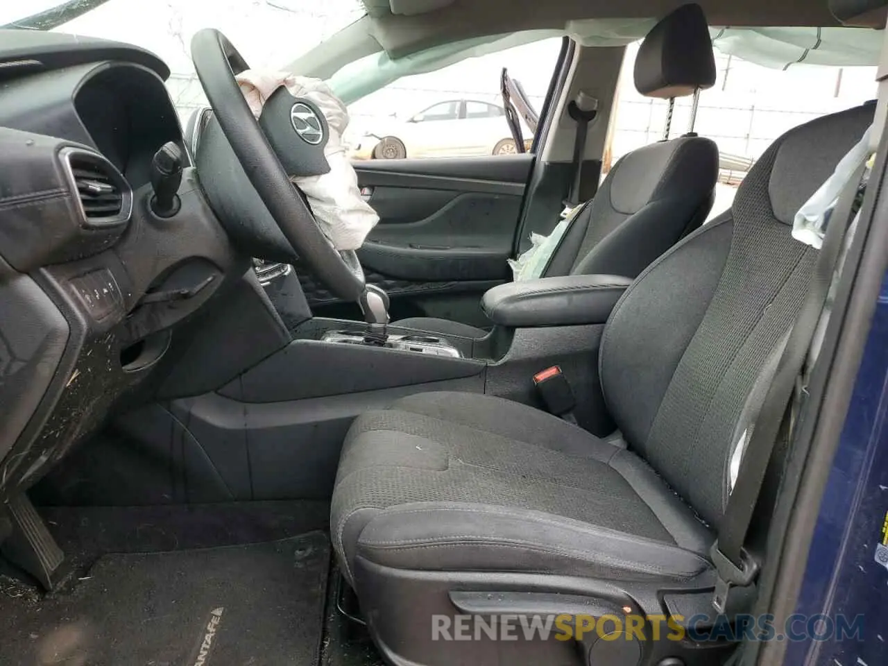 7 fotografías del automóvil dañado 5NMS23AD6KH049065 HYUNDAI SANTA FE 2019