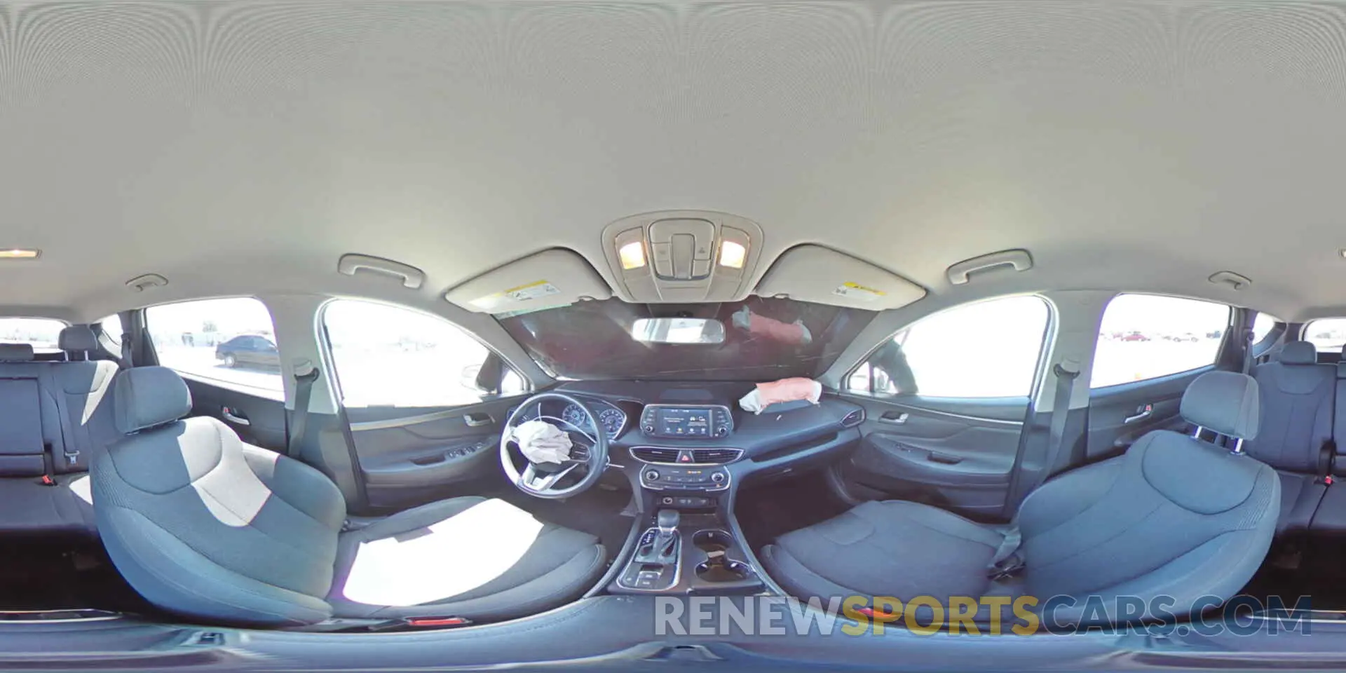 15 fotografías del automóvil dañado 5NMS23AD6KH083202 HYUNDAI SANTA FE 2019