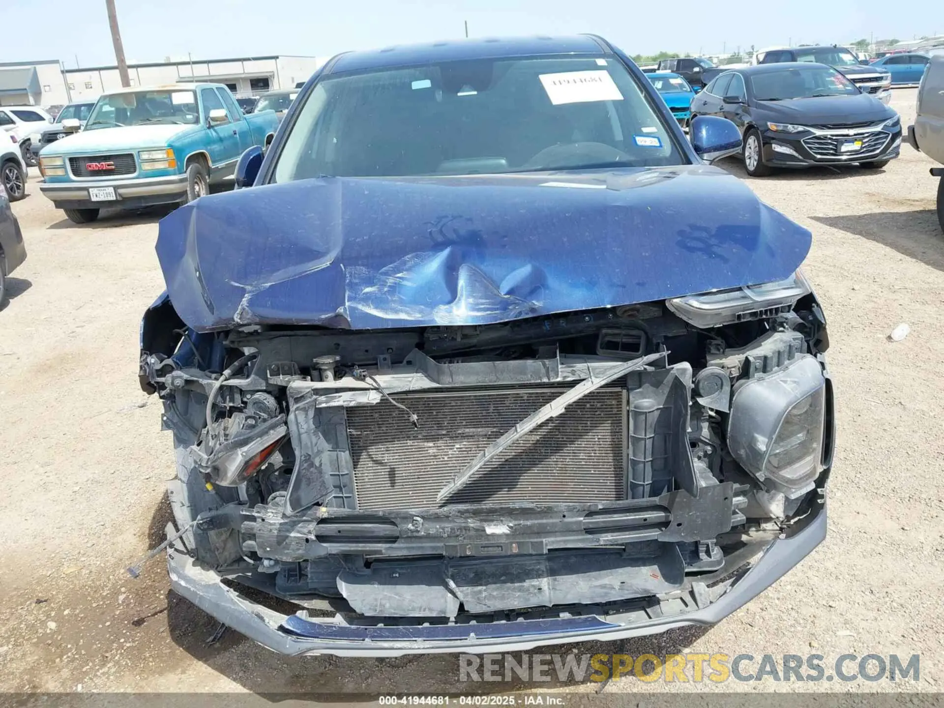 12 fotografías del automóvil dañado 5NMS23AD7KH003101 HYUNDAI SANTA FE 2019