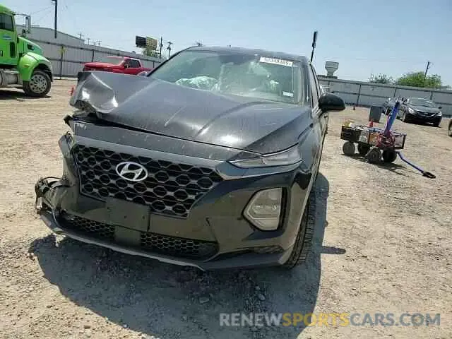 11 fotografías del automóvil dañado 5NMS23AD7KH008783 HYUNDAI SANTA FE 2019