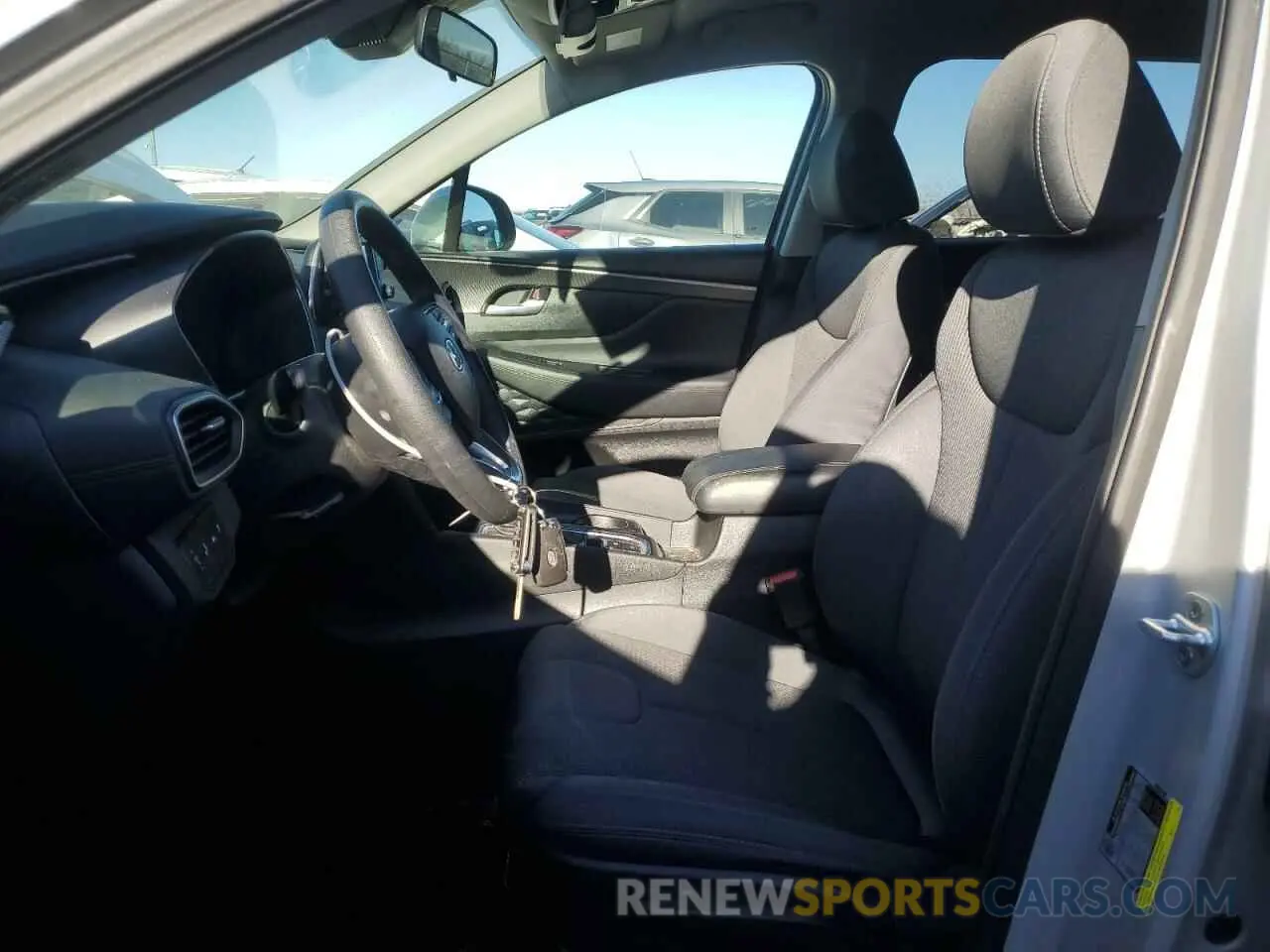 7 fotografías del automóvil dañado 5NMS23AD7KH064707 HYUNDAI SANTA FE 2019