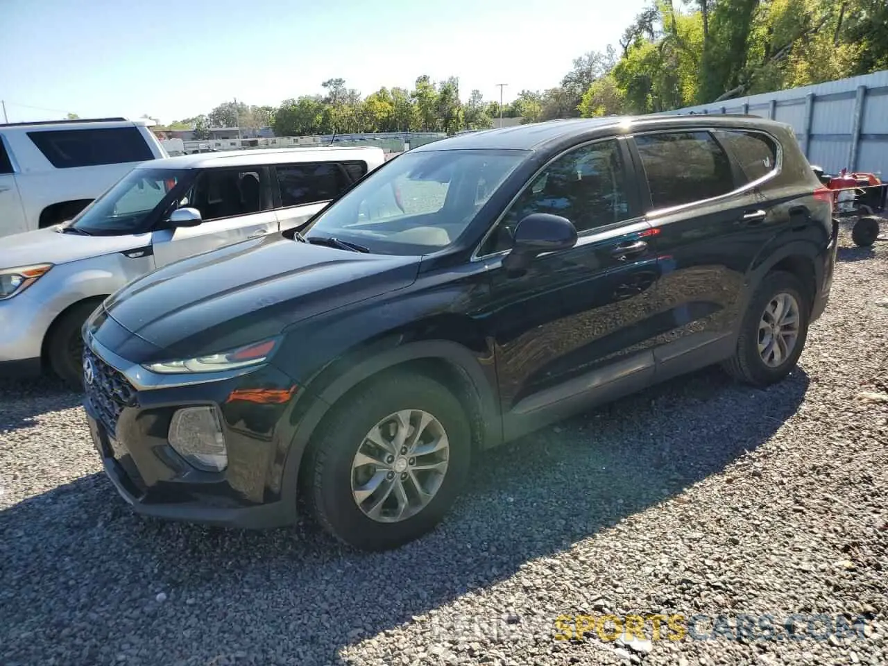 1 fotografías del automóvil dañado 5NMS23AD7KH087453 HYUNDAI SANTA FE 2019