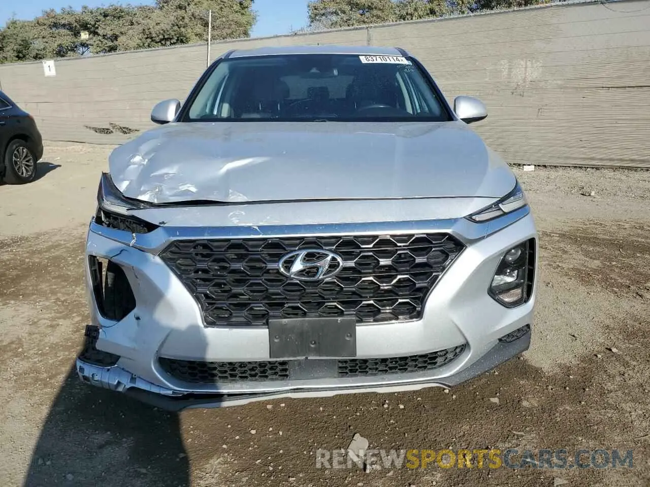 5 fotografías del automóvil dañado 5NMS23AD8KH016066 HYUNDAI SANTA FE 2019