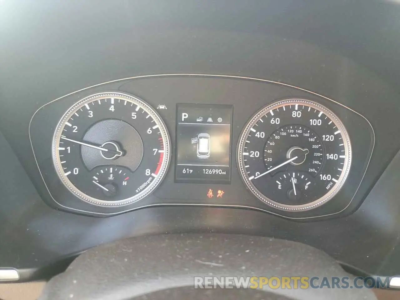 9 fotografías del automóvil dañado 5NMS23AD8KH016066 HYUNDAI SANTA FE 2019