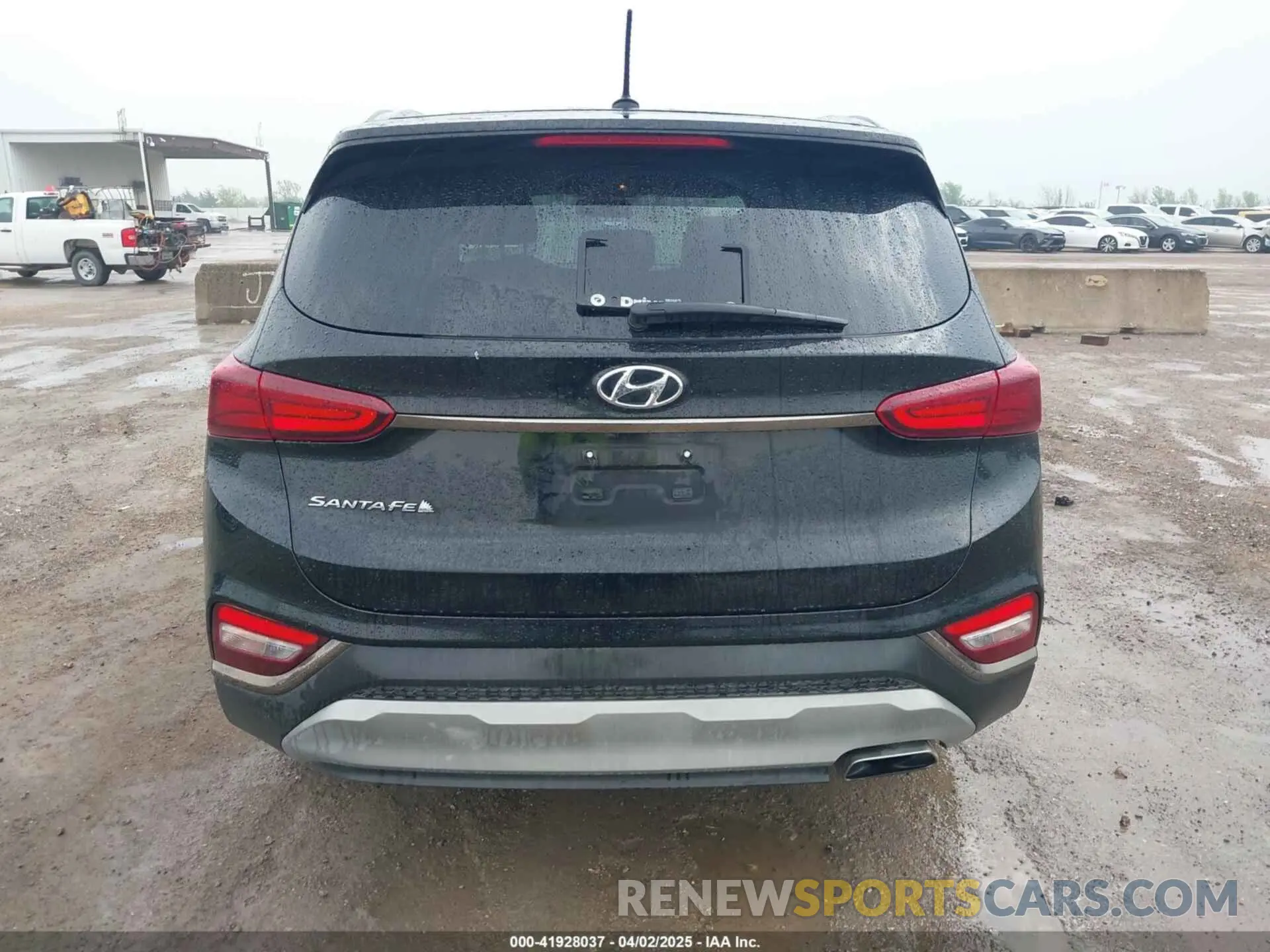 16 fotografías del automóvil dañado 5NMS23AD8KH097795 HYUNDAI SANTA FE 2019