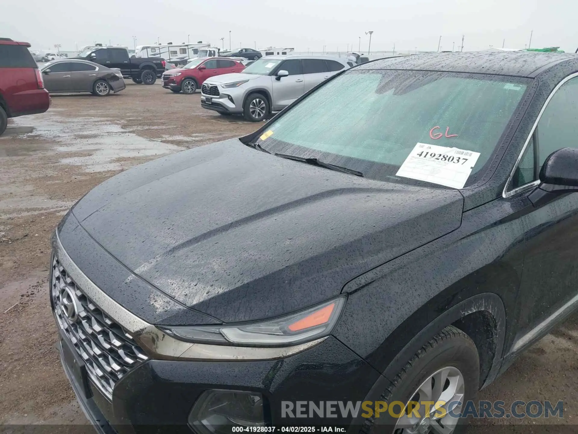 6 fotografías del automóvil dañado 5NMS23AD8KH097795 HYUNDAI SANTA FE 2019