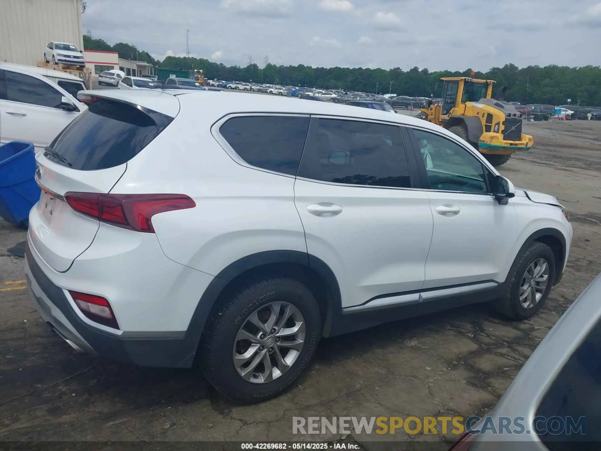 13 fotografías del automóvil dañado 5NMS23AD8KH102090 HYUNDAI SANTA FE 2019
