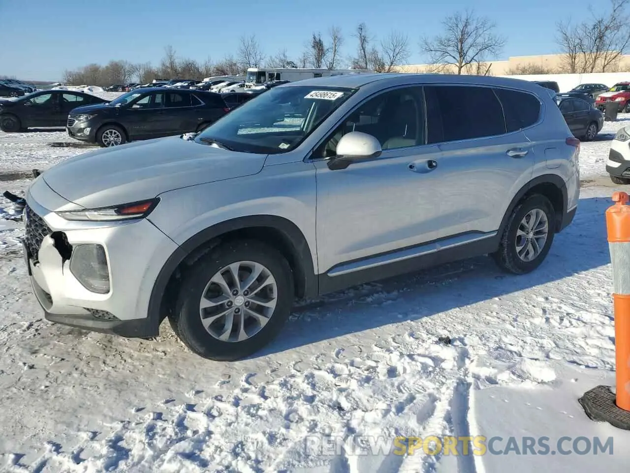 1 fotografías del automóvil dañado 5NMS23AD8KH117866 HYUNDAI SANTA FE 2019