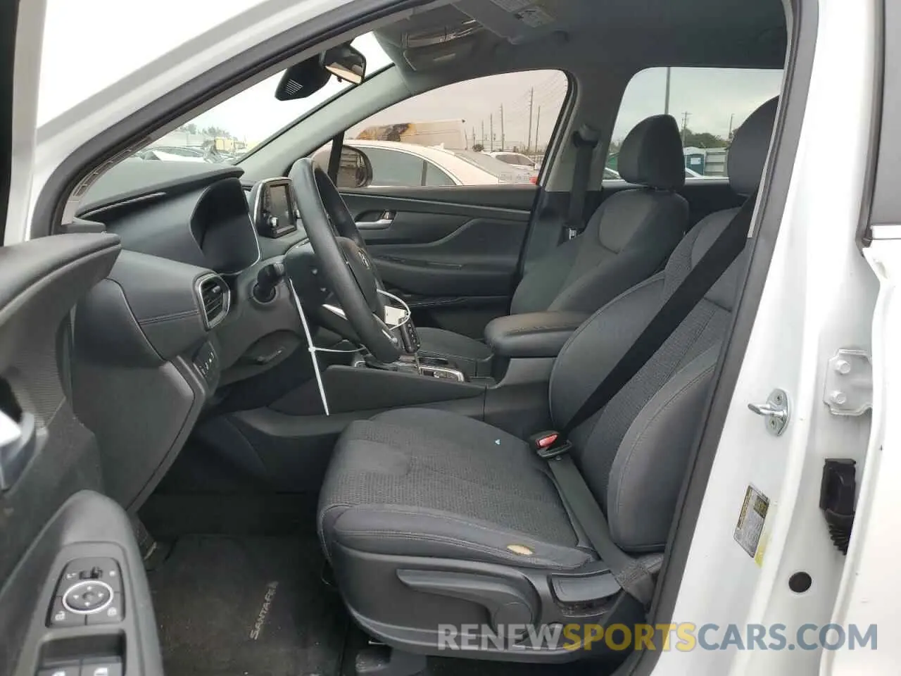 7 fotografías del automóvil dañado 5NMS23AD9KH039159 HYUNDAI SANTA FE 2019