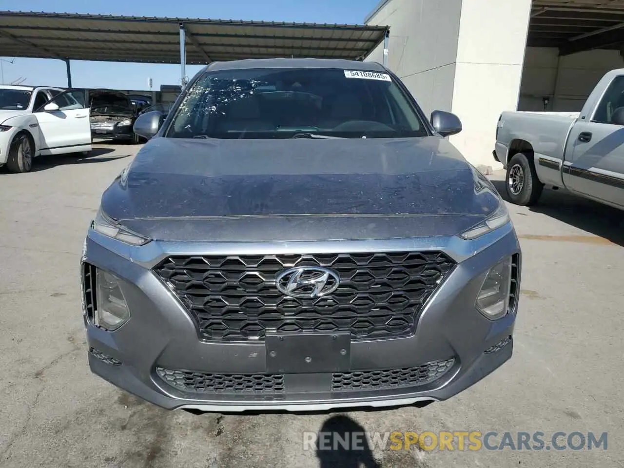 5 fotografías del automóvil dañado 5NMS23AD9KH043292 HYUNDAI SANTA FE 2019