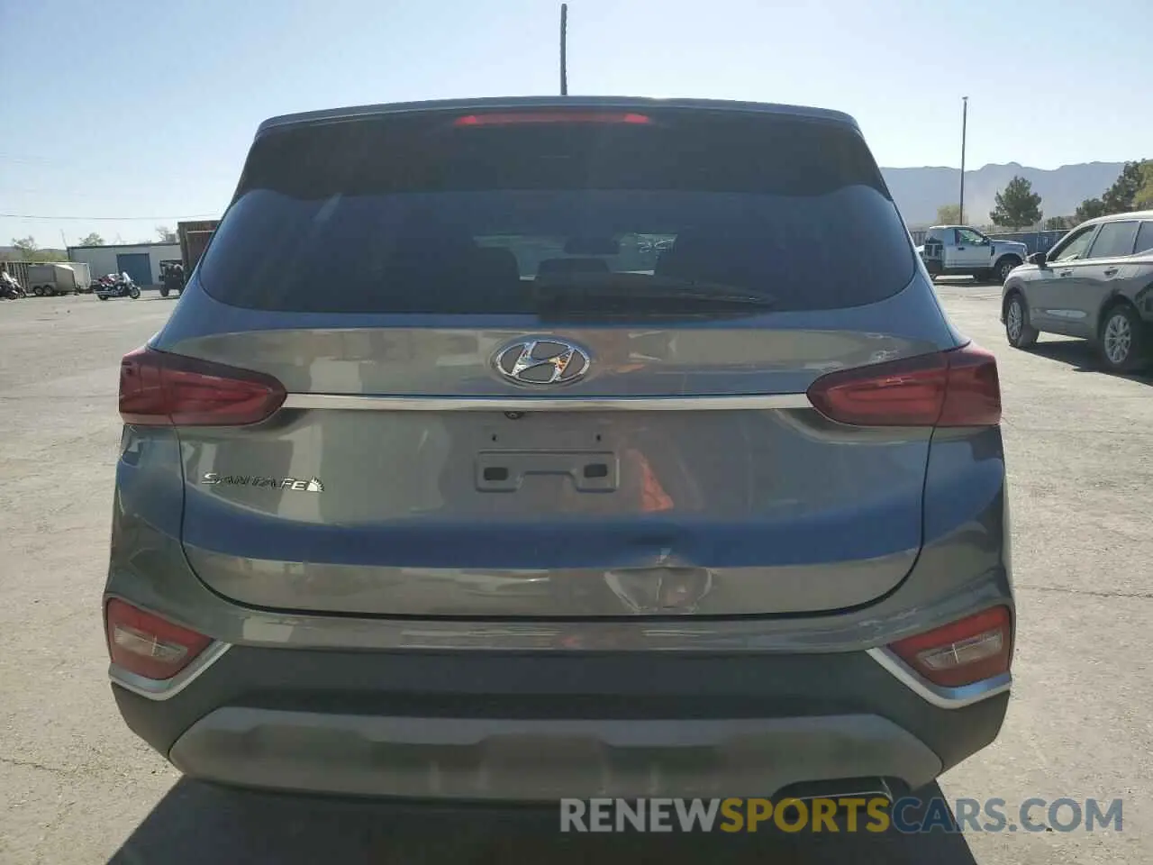 6 fotografías del automóvil dañado 5NMS23AD9KH043292 HYUNDAI SANTA FE 2019