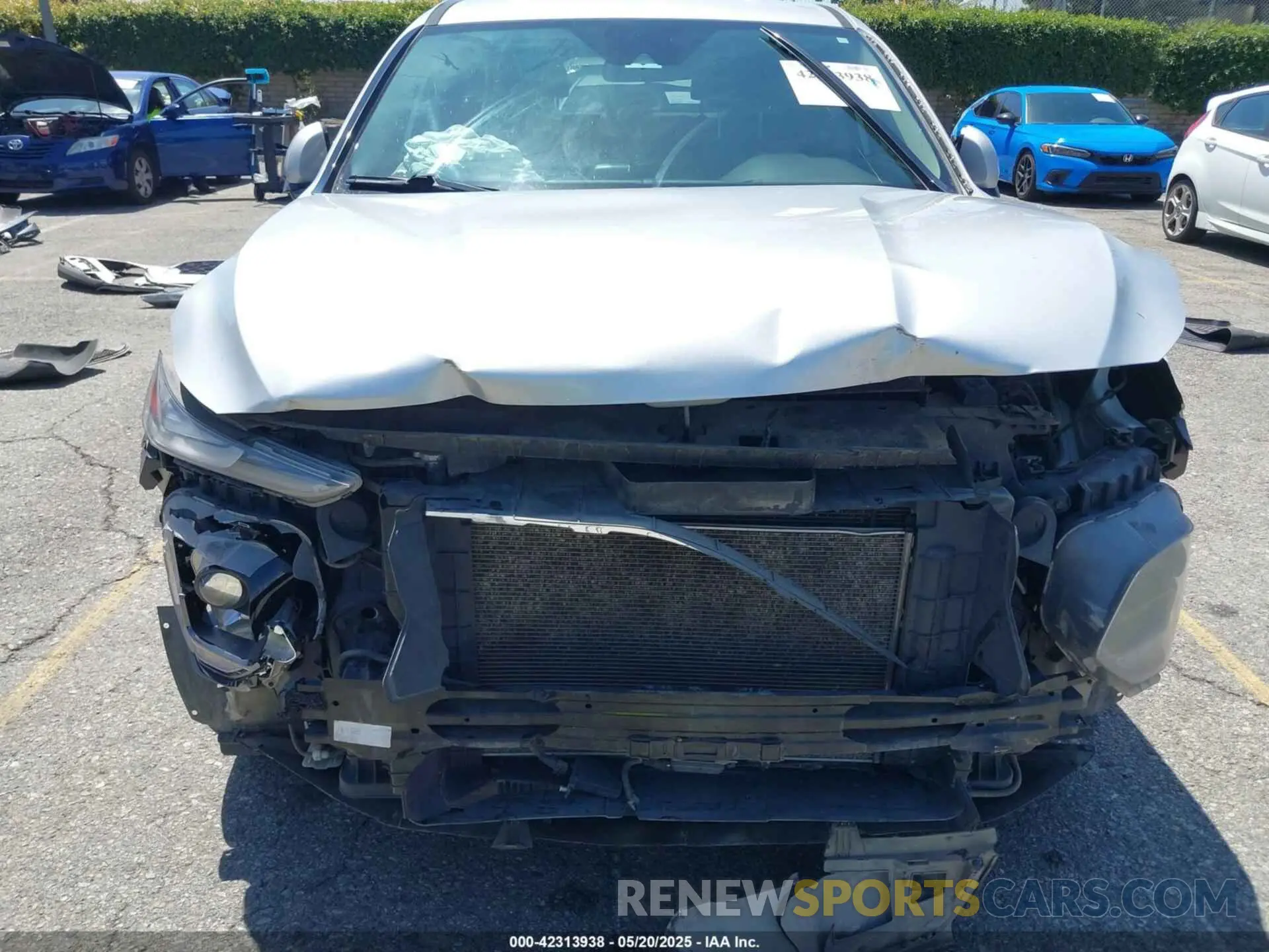 6 fotografías del automóvil dañado 5NMS23ADXKH000872 HYUNDAI SANTA FE 2019