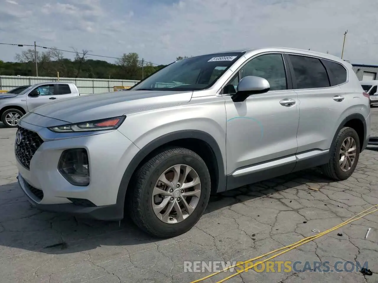 1 fotografías del automóvil dañado 5NMS23ADXKH016781 HYUNDAI SANTA FE 2019