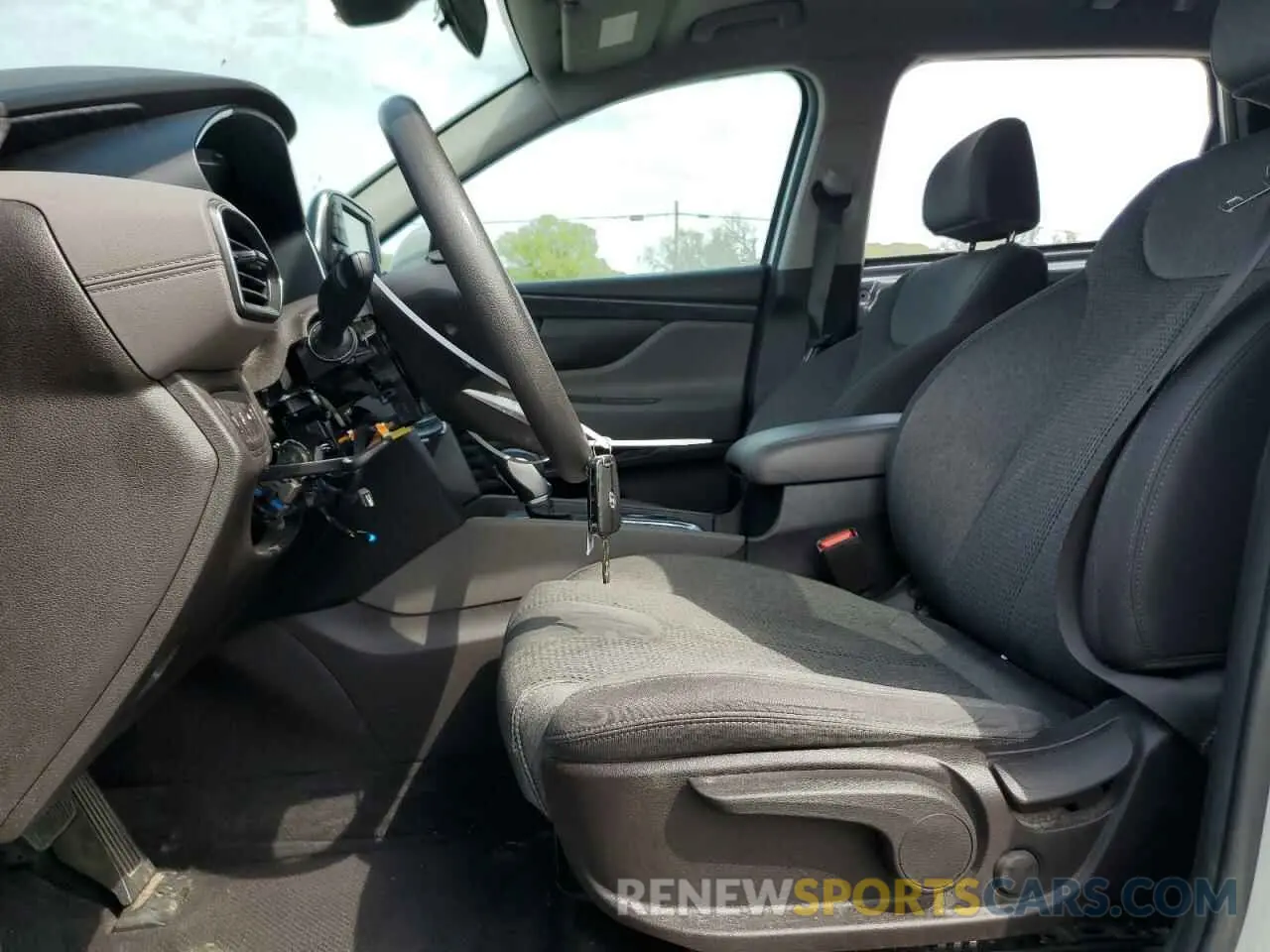 7 fotografías del automóvil dañado 5NMS23ADXKH016781 HYUNDAI SANTA FE 2019