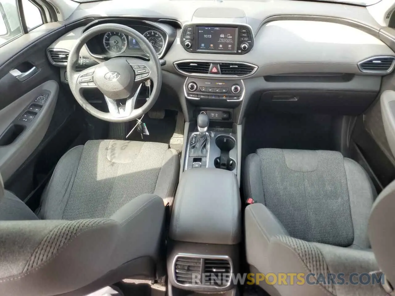 8 fotografías del automóvil dañado 5NMS23ADXKH016781 HYUNDAI SANTA FE 2019