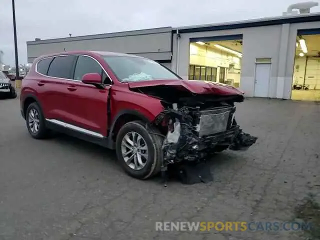11 fotografías del automóvil dañado 5NMS2CAD0KH041561 HYUNDAI SANTA FE 2019