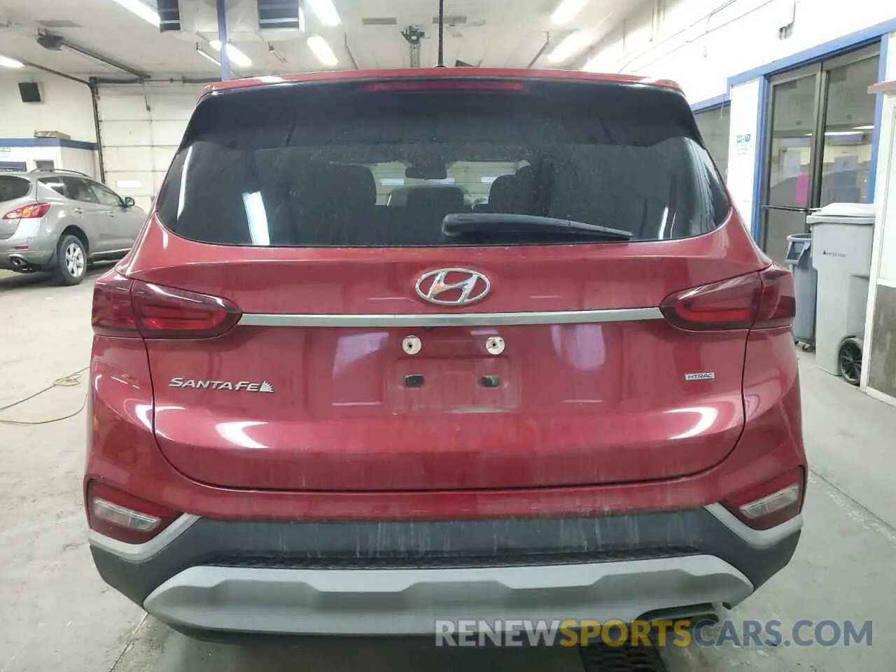 6 fotografías del automóvil dañado 5NMS2CAD0KH041561 HYUNDAI SANTA FE 2019