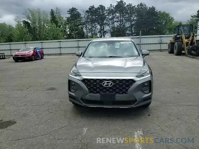 14 fotografías del automóvil dañado 5NMS2CAD0KH072115 HYUNDAI SANTA FE 2019