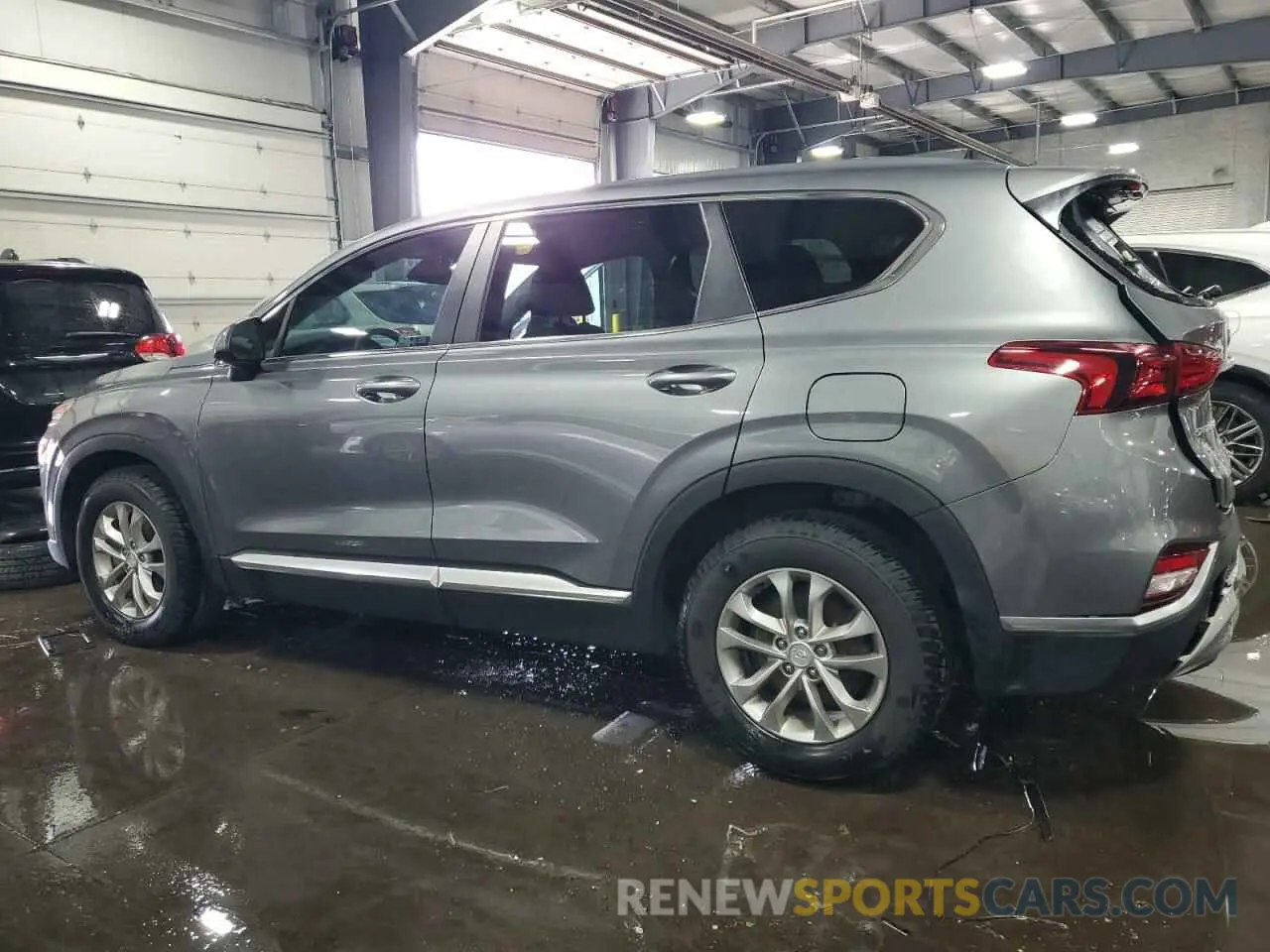 2 fotografías del automóvil dañado 5NMS2CAD0KH072115 HYUNDAI SANTA FE 2019